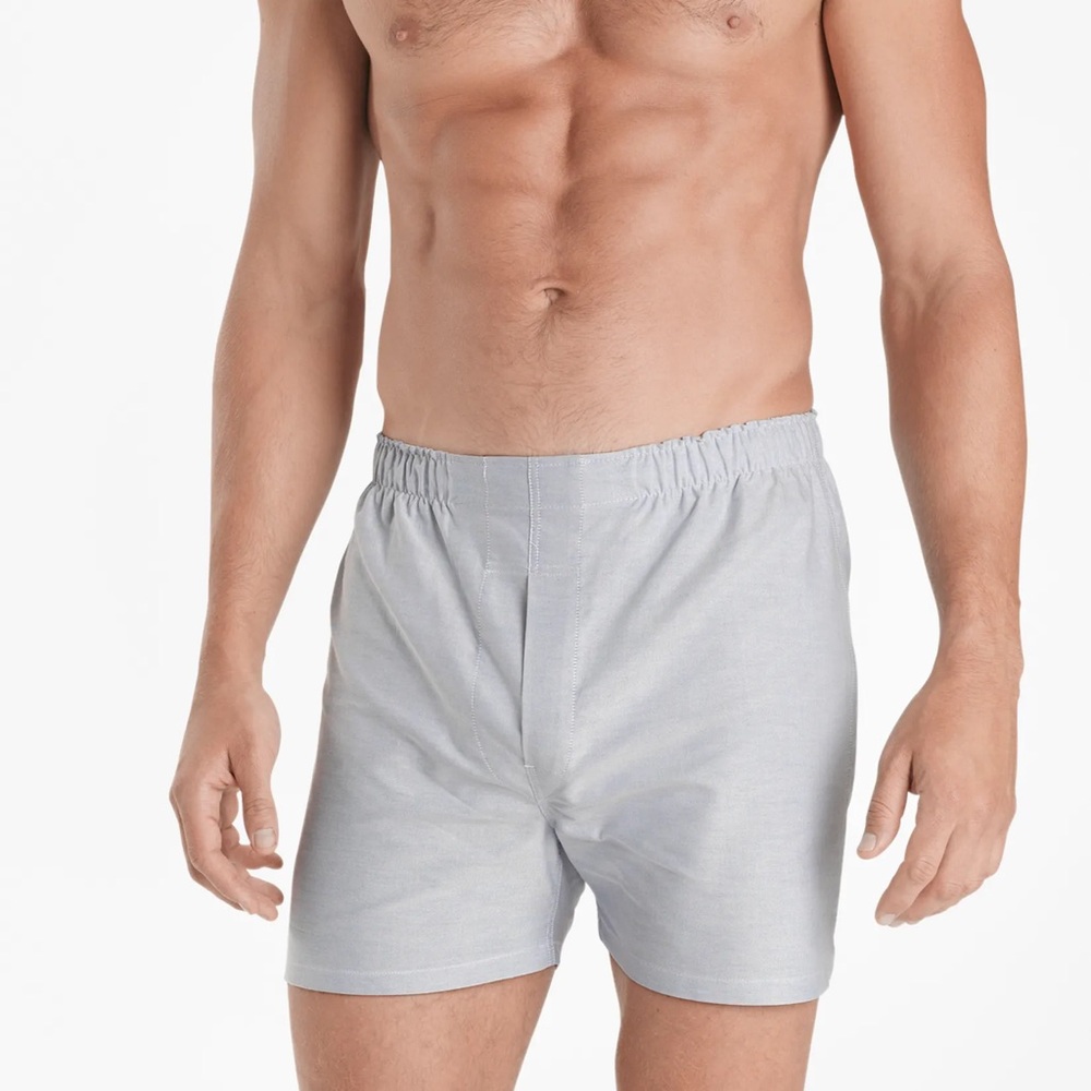 Brooks Brothers Traditional Fit Cotton Oxford Boxer Shorts 38 NWT